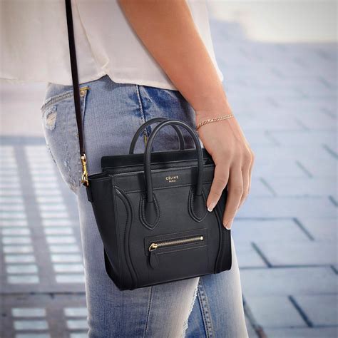 celine nano bags for sale|celine nano luggage shoulder bag.